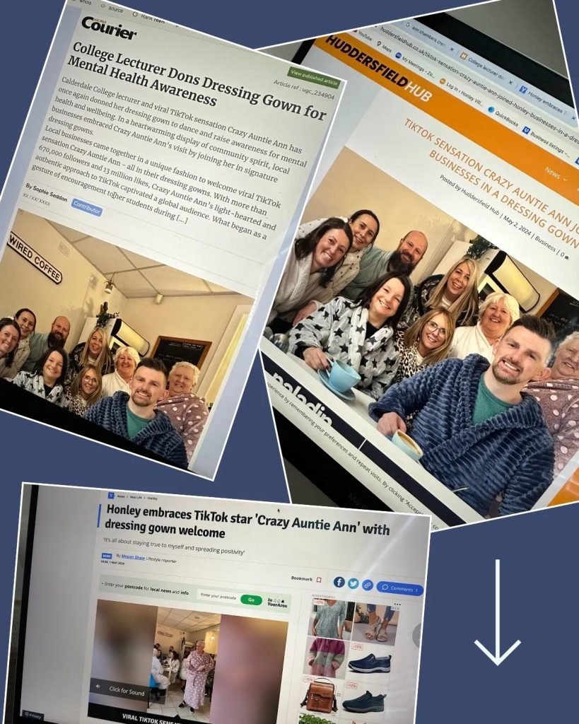 Press cuttings from a press release written and distributed by Sophie Seddon PR.