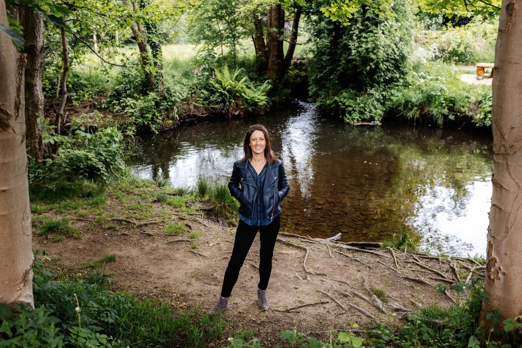 Sophie Seddon, of Sophie Seddon PR stood in Magdale, Honley.